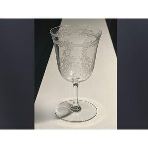 Baccarat Lafayette Wine Glass 5.25" Tall – Made in France, 8 Avail, Never Used